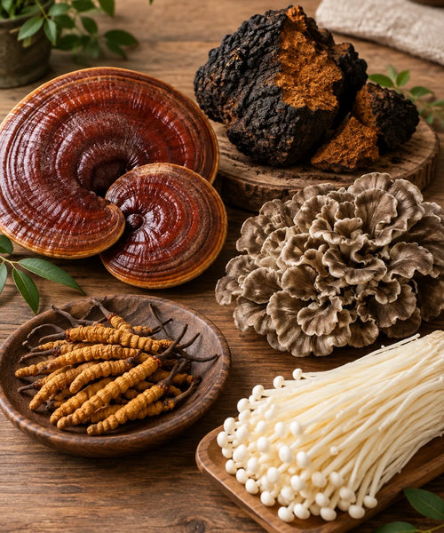 Reishi, Chaga & Co.: Was Tradition und Forschung über diese fünf Vitalpilze sagen