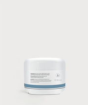 Rückseite des ProEnergetic Deo Cream Tiegels mit Produktinformationen und 50 ml Angabe.