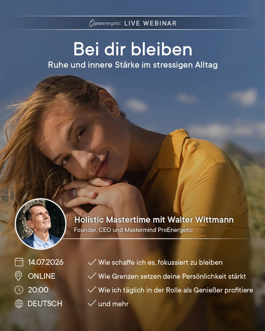 Bei dir bleiben