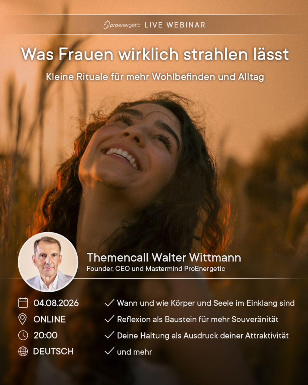 Was Frauen wirklich strahlen lässt